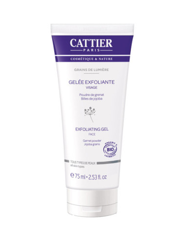Gelée Exfoliante Bio , Grain de Lumière - 75 ml