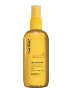 Huile sèche soyeuse Corps SPF15, 150ml