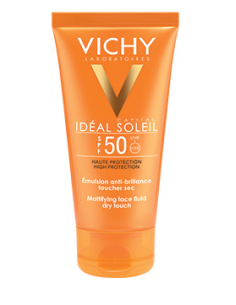 IDEAL SOLEIL Emulsion Toucher Sec SPF 50 - 50 ml