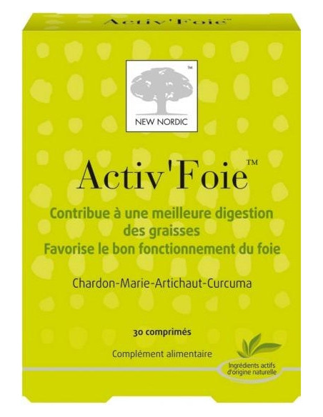 New Nordic Activ'Foie - 30 Comprimés