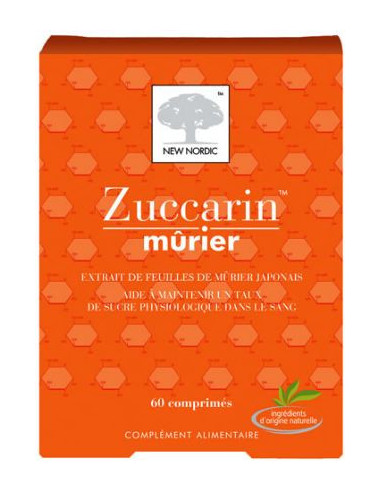 Zuccarin mûrier, 60 comprimés