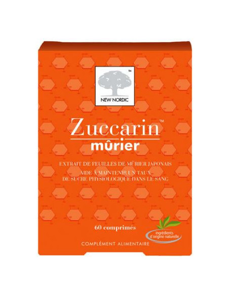 New Nordic Zuccarin Max 60 Comprimés