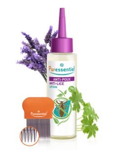Spray Anti Poux avec peigne incorporé, 100ml