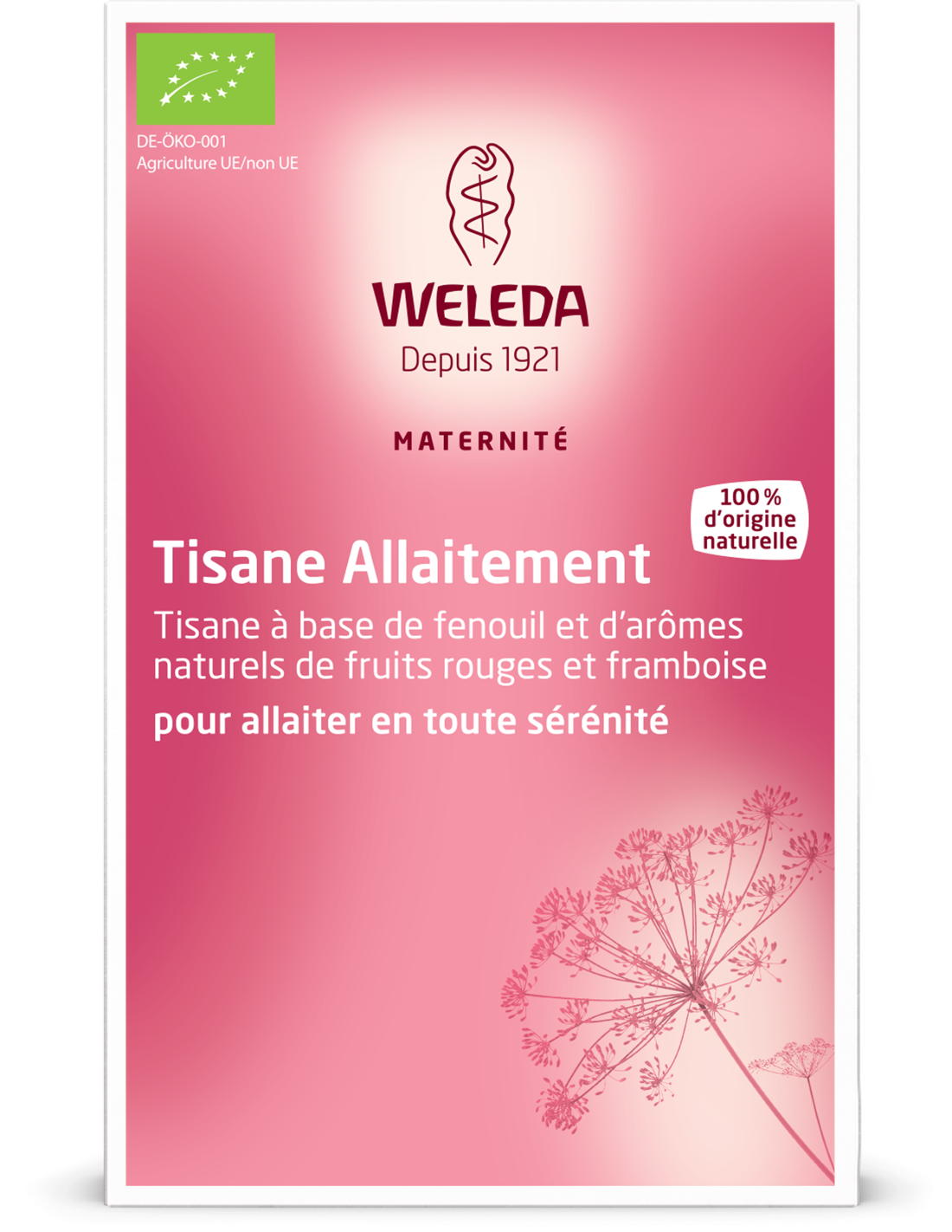 Maternité Tisane Allaitement Fruits Rouges - 20 sachets