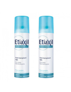 Déodorant Anti-Transpirant 48h Aérosol - 2x150ml