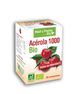 ACÉROLA 1000 BIO - 30 comprimés