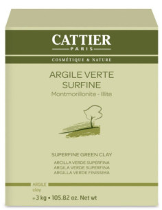 Argile Verte Surfine 77 microns - 3kg
