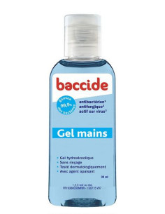  Gel Mains Désinfectant Sans Rinçage - 30ml