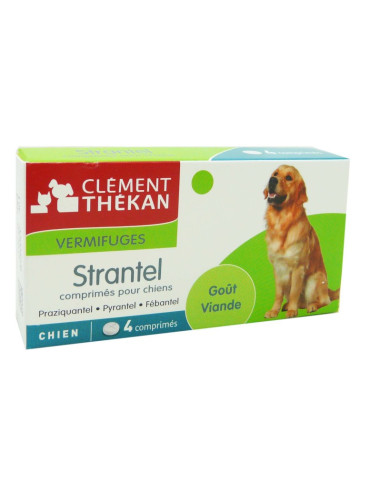 Clément Thékan Strantel Vermifuges Chiens Goût...