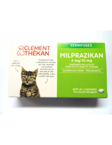 Clément Thekan Milprazikan Vermifuges Chatons...