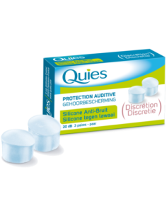 Protection Auditive en Silicone Translucide - 3 paires