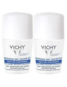 Déodorant 24h Sans Sels d'Aluminium Roll-On - 2x50ml