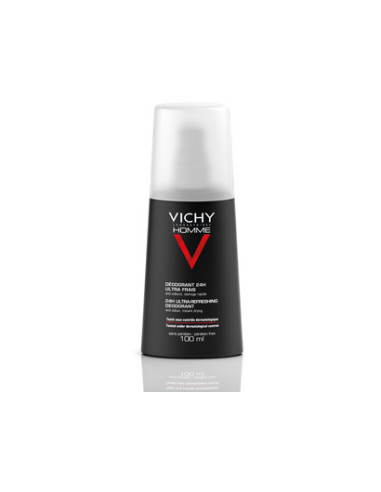 VICHY HOMME Déodorant Vaporisateur Ultra-Frais - 100ml