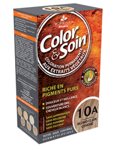 Color&Soin Coloration Blond Clair Cendré 10A 