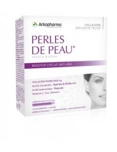 PERLES DE PEAU Booster d'éclat Anti-âge - 10 flaconnettes...