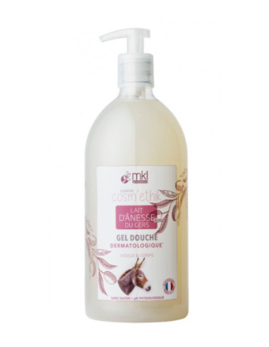 Gel Douche COSM'ETHIK Lait d'Anesse du Gers - 1L 