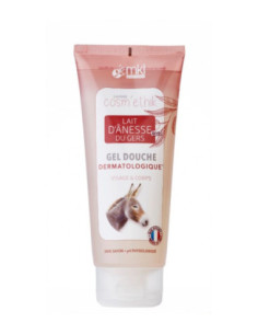 COSM'ETHIK Gel Douche Dermatologique Lait d'Ânesse du...