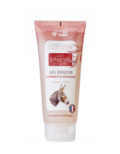 COSM'ETHIK Gel Douche Dermatologique Lait d'Ânesse du Gers - 200ml