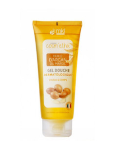 COSM'ETHIK Gel Douche Dermatologique Huile d'Argan du...