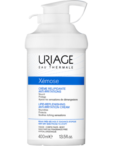 XÉMOSE Crème Relipidante Anti-Irritations - 400ml