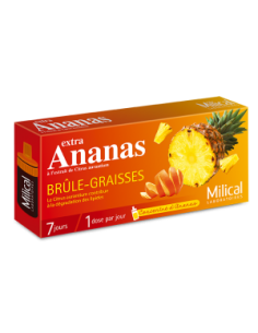 MILICAL EXTRA Ananas Brûle-Graisses - 7 doses