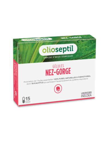 OLIOSEPTIL® GÉLULES Nez-Gorge - 15 gélules