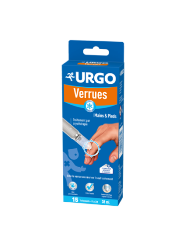 URGO Verrues – Traitement par Cryothérapie  - 38ml