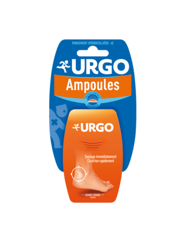 URGO Ampoules – Talon Seconde Peau - 5 pansements