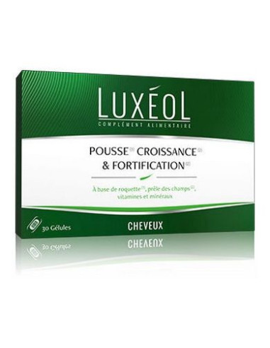 Luxéol Pousse Croissance & Fortification - 30 gélules