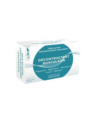 Granions Décontractant Musculaire - 30 Ampoules