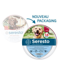 SERESTO Collier Antiparasitaire Grand Chien B/1- 1 collier