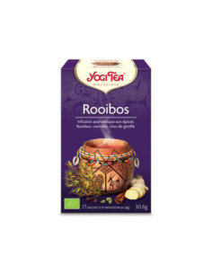 YOGI TEA Infusion Aux Epices Rooibos Bio - 17 Sachets 1,8g
