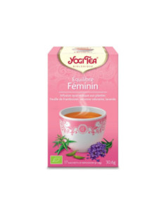 YOGI TEA Infusion Équilibre Féminin Bio - 17 Sachets 1,8g