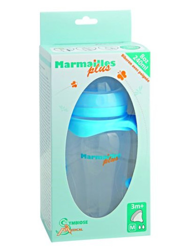 Marmailles Plus Biberon 240 ml avec poignées -...