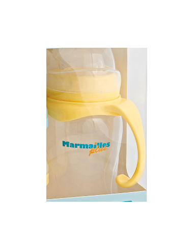 Marmailles Plus Biberon 240 ml avec poignées -...