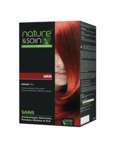 Nature & Soin Coloration Permanente 6RR Rouge Feu - 1 unité