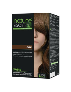 Santé verte Nature&soin coloration 6GC BLOND foncé doré...