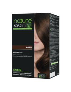 Santé verte Nature&soin coloration 6MG MARRON MIEL -132 ml