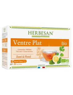 Herbesan Infusion Bio Ventre Plat - 20 Sachets
