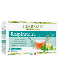 Herbesan Infusion Respiratoire Bio - 20 Sachets