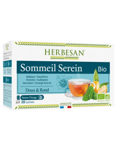 Infusion mélisse – sommeil serein Bio, 20 sachets