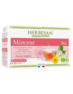 Herbesan Infusion Minceur Bio - 20 Sachets