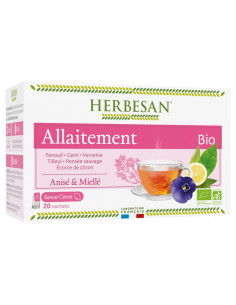 Infusion fenouil carvi – allaitement Bio, 20 sachets