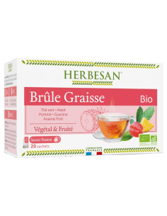 Herbesan Infusion Bio Brûle-Graisse - 20 Sachets