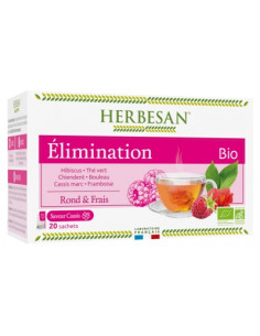 Herbesan Infusion Élimination Bio - 20 Sachets