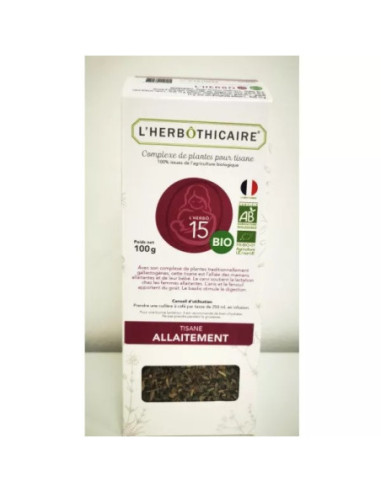 L'Herbothicaire Tisane Allaitement - 100g
