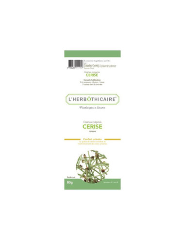  L'herbôthicaire tisane Cerise (queue) - 80g