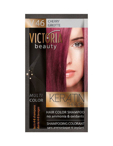 Victoria Beauty Shampoing Colorant V46 Cherry Griotte - 40ml