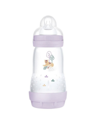 MAM Easy Start Biberon Anti-Colique Débit Moyen Lila - 260ml 