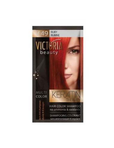Victoria Beauty Shampoing Colorant V49 Rubis - 40ml